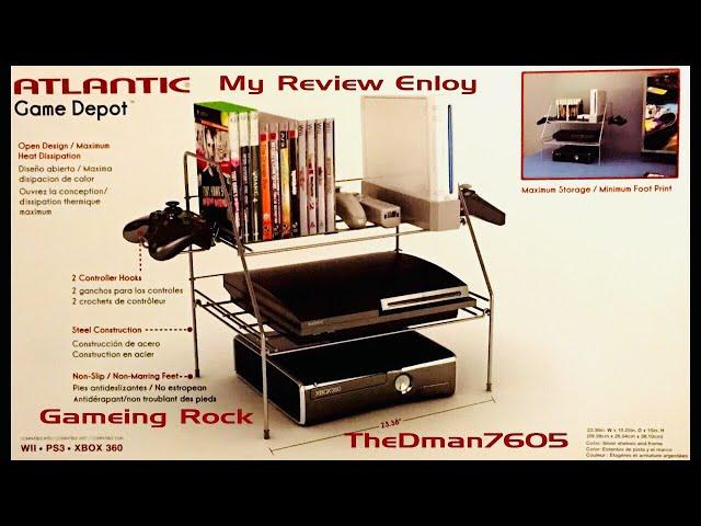 Atlantic Game Depot Gameing Rack My Review Enloy!!!  (2018) ®