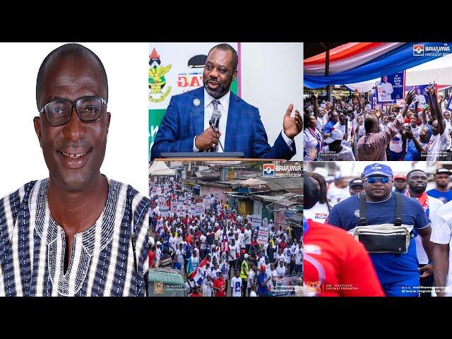 Woow Napo shakes formena as Asiamah and past executives...as Adansi chief ...npp for ...