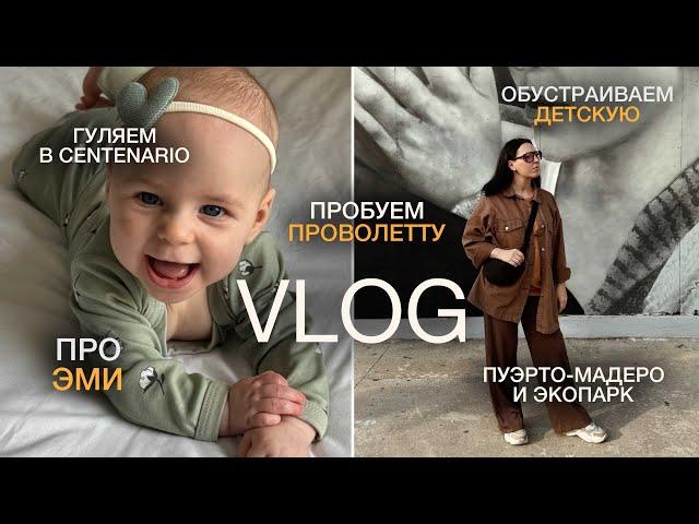 VLOG: ГУЛЯЕМ ПО БУЭНОС-АЙРЕСУ/обустраиваем детскую, пробуем проволетту