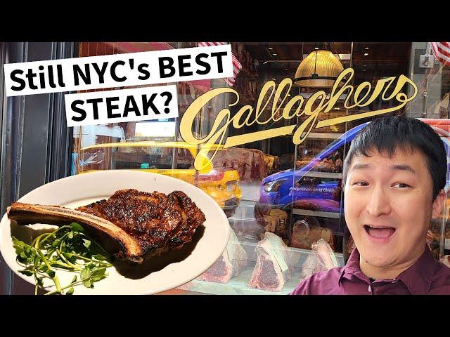 BACK at GALLAGHERS! NYC's Best Rated Steakhouse!