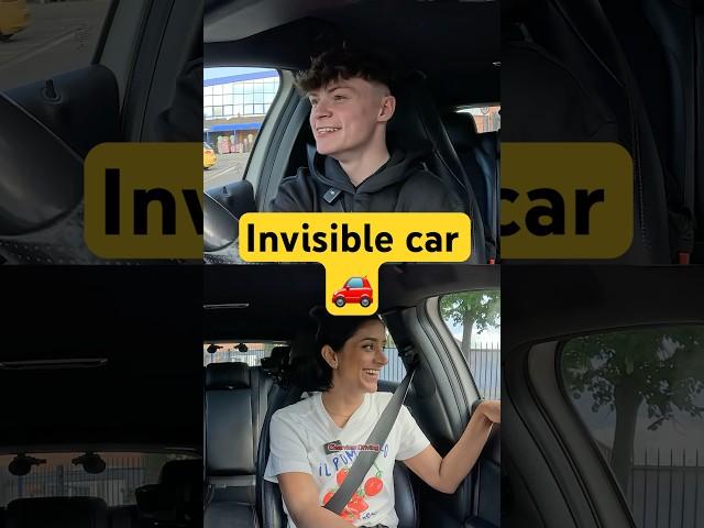 Don’t hit the INVISIBLE CAR! #driving #car #learn #london #teacher #fyp #drive #parking #invisible