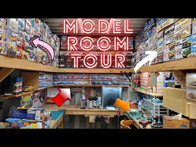 Here's a tour of my model room and some things in it.