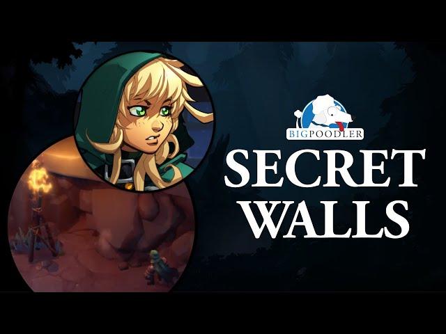 Battle Chasers: Nightwar (Gully) What do breakable walls look like in dungeons?