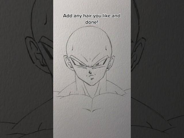 How to doodle: Any Dragon Ball Characters (VERY EASY)