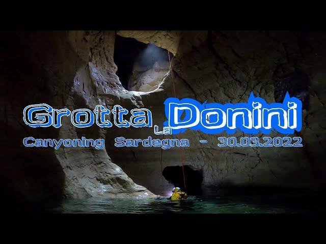 Grotta Luigi Donini - Canyoning Sardinia/Sardegna 2022