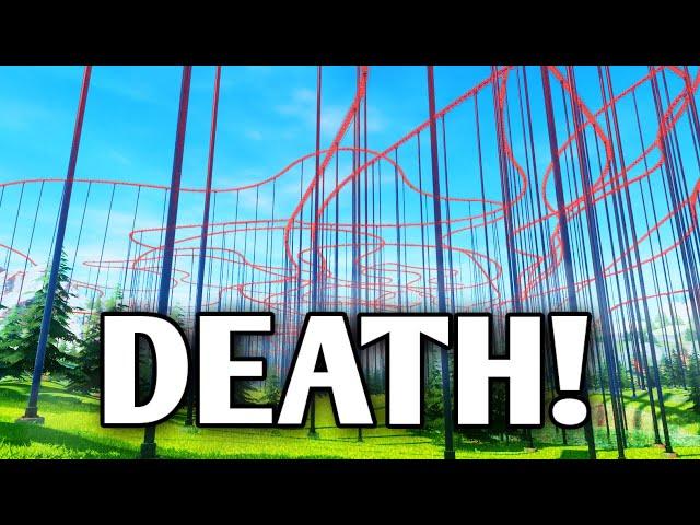 100% DEATH RATE Roller Coaster - Park Beyond Is A Perfectly Balanced Game With No Exploits #ad