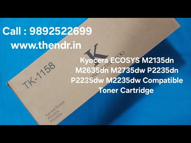 Kyocera ECOSYS M2135dn M2635dn M2735dw P2235dn M2235dw Compatible Toner Cartridge #thendr #kyocera