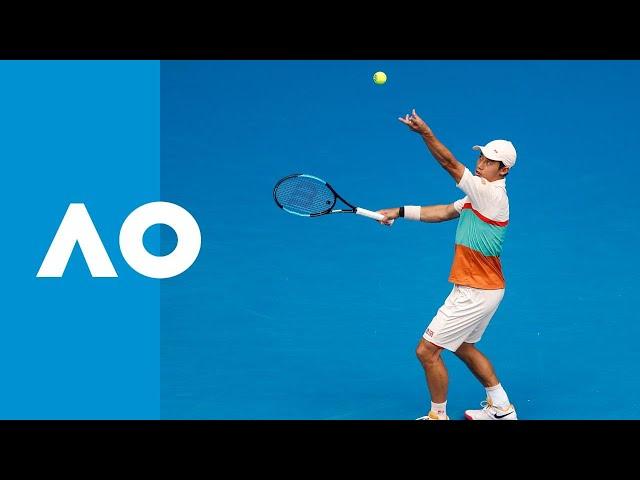 Ivo Karlovic v Kei Nishikori match highlights (2R) | Australian Open 2019