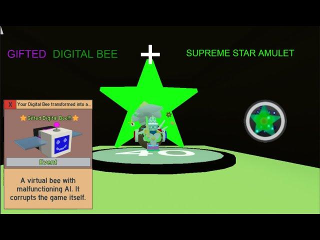 I got GIFTED Digital Bee and SSA in Bee Swarm Simulator!