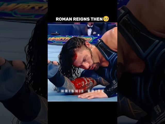 Roman Reigns "Then vs Now" Royalty Edit || Sad Status || #shorts #romanreigns #viral