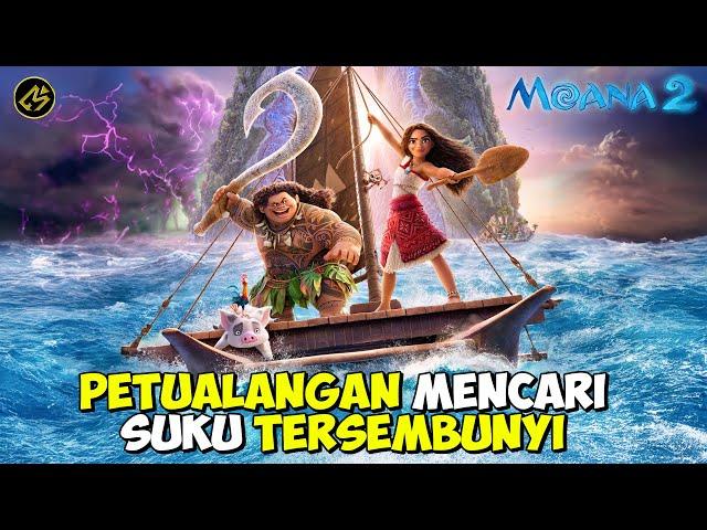 BERSATUNYA SELURUH SUKU KUNO ‼️ || Alur Cerita FIlm MOANA 2 (2024)