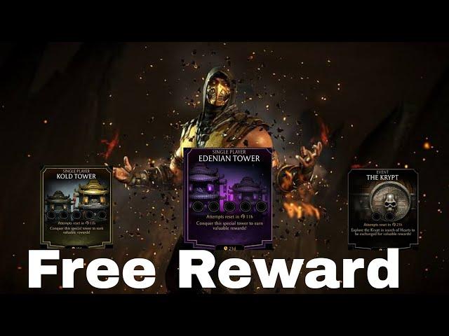 Mortal Kombat Mobile Fight Tower Krypt Free Reward #mkx #mortalkombat