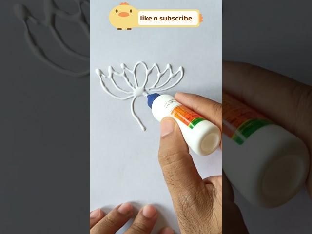 Lotus glitter magic #shorts #satisfying #coloringmagic #art