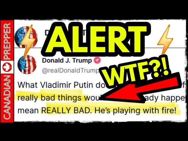 ALERT! TRUMP ISSUES NUCLEAR THREAT TO PUTIN! RUSSIA RESPONDS! LAST WW3 VIDEO ON THIS CHANNEL.