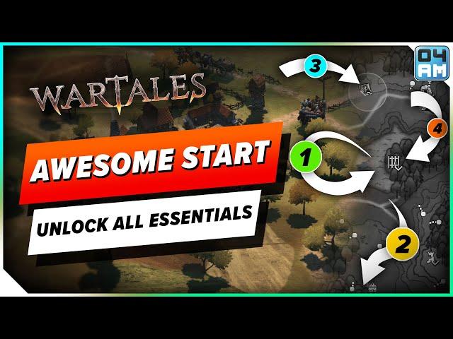 AWESOME Starting Route in Wartales: Unlock Everything You Need Early Game!