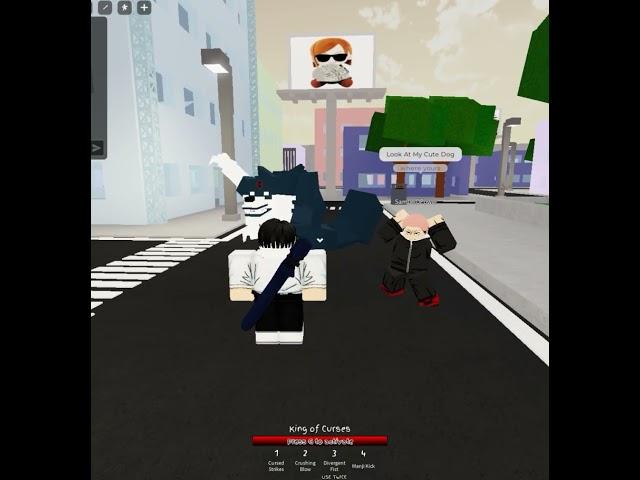 Never Call my Dog Ugly | #roblox #jujutsushenanigans #robloxmemes #mahoraga #jjk