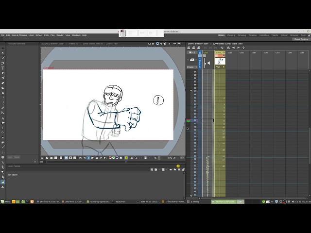 OpenToonz урок 1, ч.5: Примеры проектов