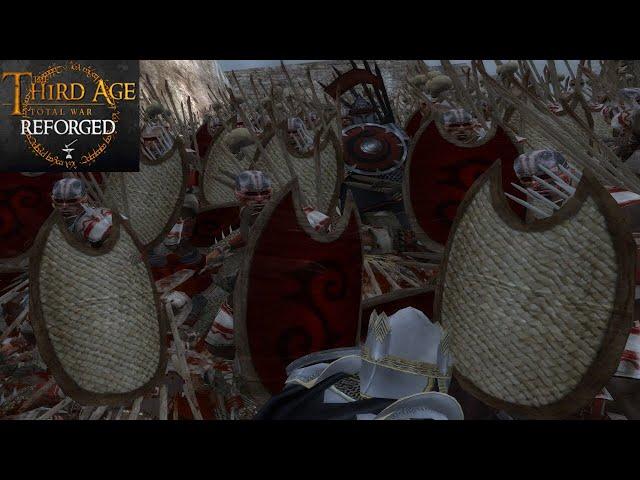 MINAS ELDANARYON, THE CARVED CITY (Siege Battle) - Third Age: Total War (Reforged)