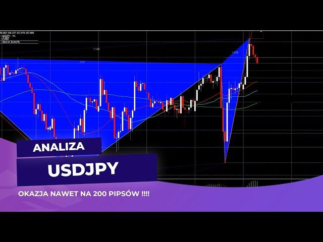 Kolejny super setup tym razem na 200 pipsów analiza USDJPY 01-07-2025