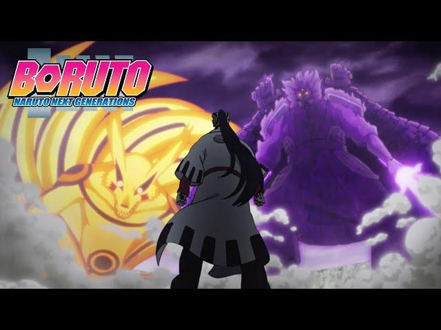 Kurama and Susano'o vs Jigen | Boruto: Naruto Next Generations