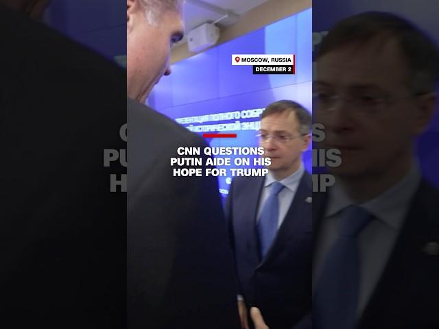 CNN questions Putin aide on his hope for Trump