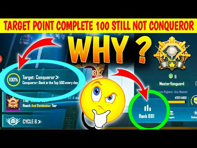 Day 12  100% Complete Target Point Still Not Conqueror | Daily Point Solo RankPush Tips And Tricks