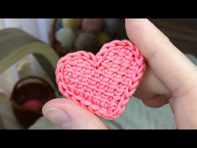 Crochet Heart. Tutorial and Pattern