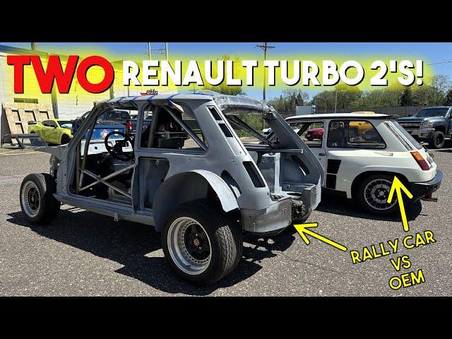 Renault Turbo 2 RALLY SUSPENSION Install + Special Visit EP.12