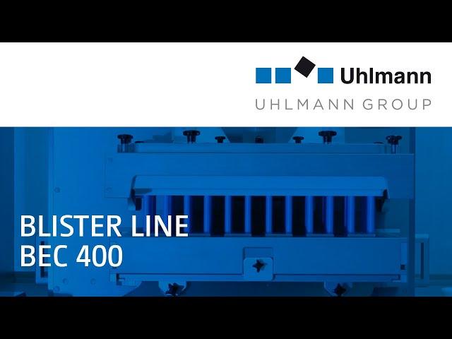 Uhlmann Blister line BEC  400