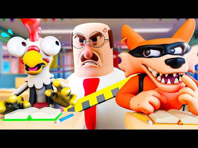 CLUCKY at SCHOOL?! Clucky's Animation