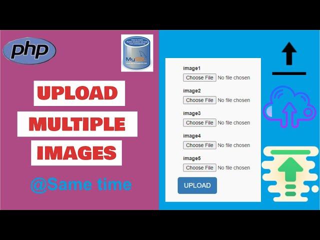 How to upload multiple images in the database using php