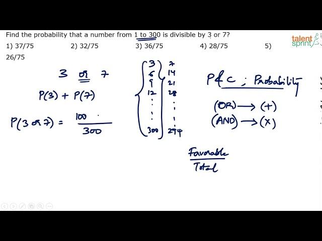 Probability Tricks And Solutions | Probability | Additional Example - 4 | TalentSprint