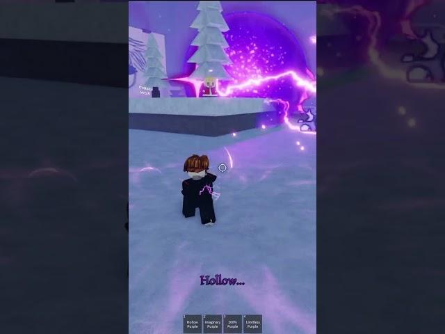 200% Purple #roblox#jujutsukaisen #hollowpurple