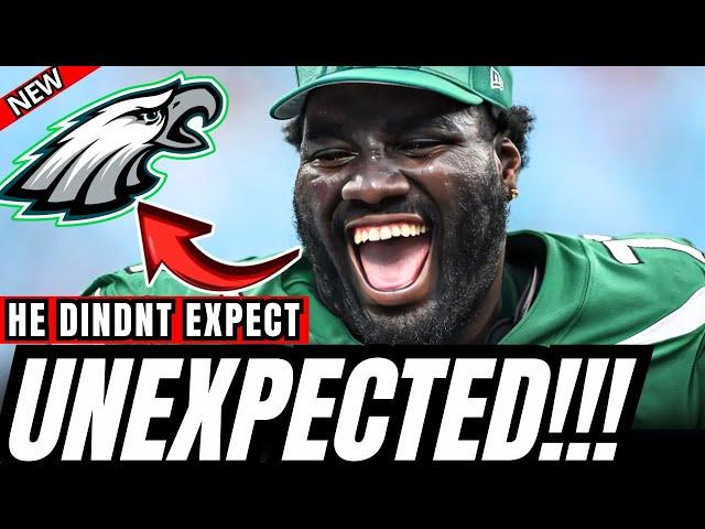 NOBODY EXPECTED IT: IT'S JUST BEEN CONFIRMED / THE EAGLES SAID THAT...