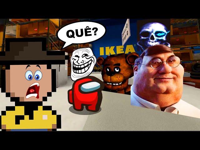 FUJA DOS AMIGOS DO OBUNGA (Roblox Evade)