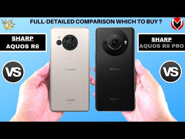 Sharp Aquos R8 Vs Sharp Aquos R8 Pro  @techcollar