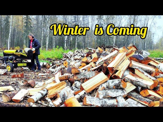 Cold Alaska Winter Prep at our Cabin / Part 1