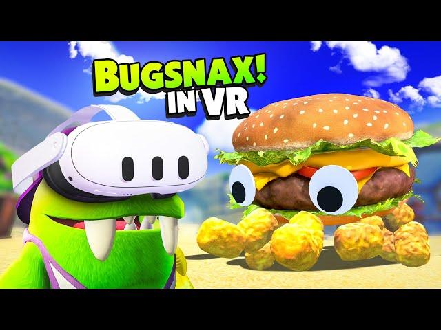 Catching GIANT Snack Monsters in BUGSNAX VR!