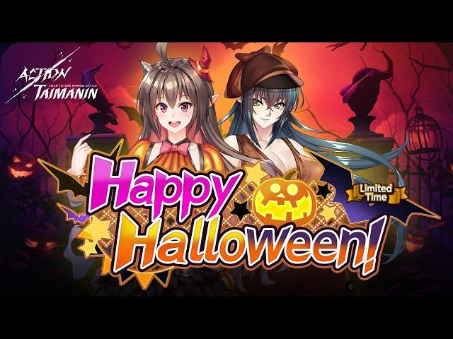 Action Taimanin | Happy Halloween: Annerose & Lina