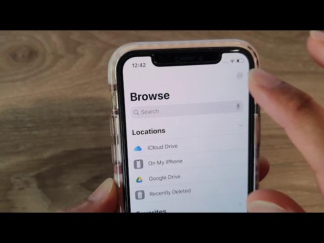 iPhone 11: How to Connect to a File Server in Files