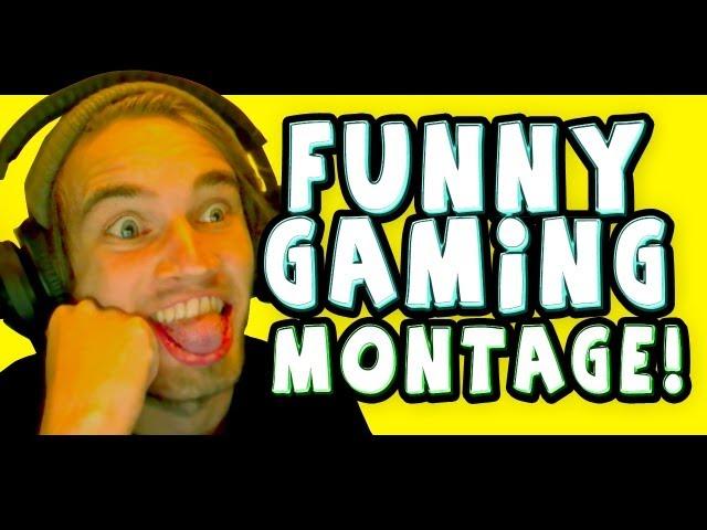 FUNNY GAMING MONTAGE | PewDiePie