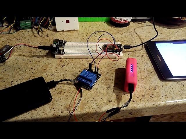 NodeMCU - 5v Relay Control Via Wi-Fi