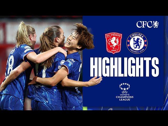 FC Twente Women 1-3 Chelsea Women | HIGHLIGHTS & MATCH REACTION | UWCL 24/25