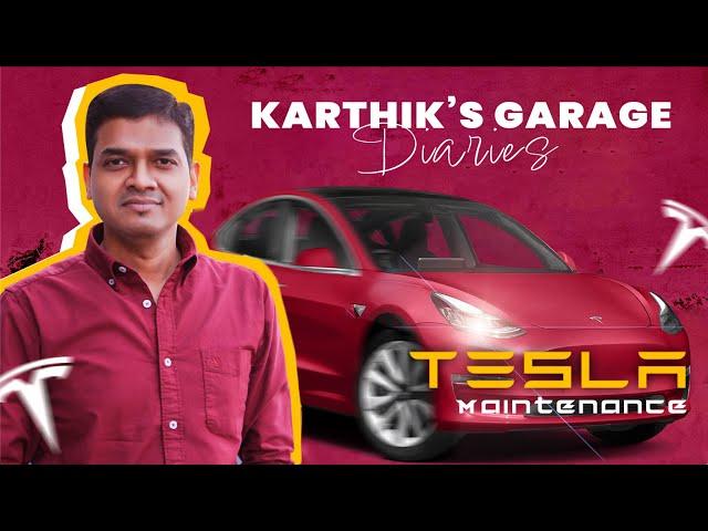  Tesla Maintenance Secrets! | Karthik’s Garage Diaries – Dubai Edition | Karsenz Total Car Care 