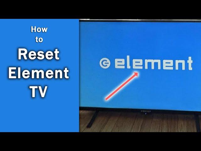 [Element TV] How to Factory Reset (Quick & Easy)