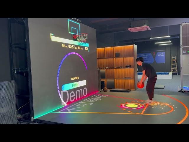 Interactive Floor LED Display