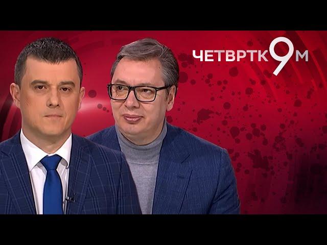 Četvrtkom u 9: Aleksandar Vučić