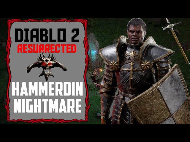 Let's Play Diablo 2 Resurrected | Hammerdin Guided Playthrough [Pt Nightmare]