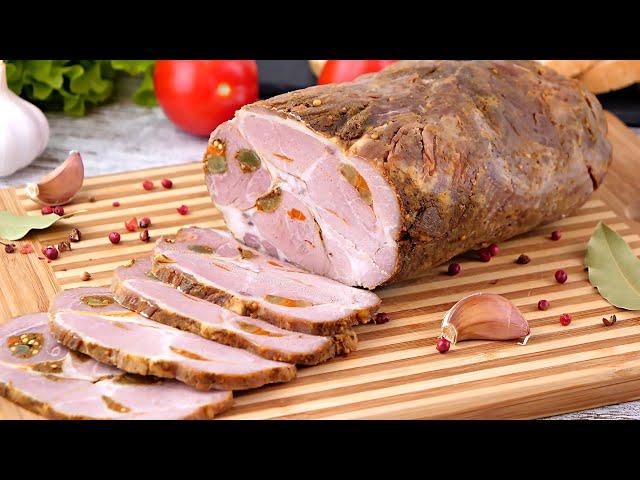 Вкуснейшая Буженина в духовке! Как запечь буженину, чтобы она получилась нежной и сочной