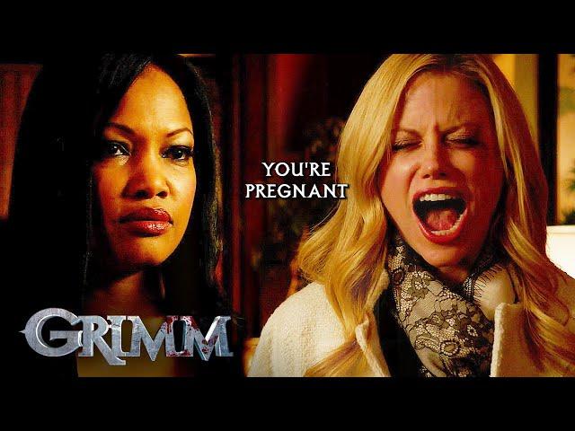 Adalind Discovers She's Pregnant | Grimm